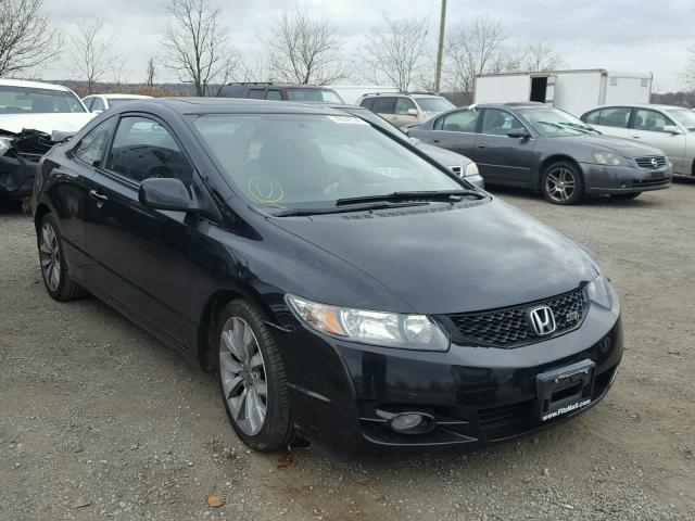 2HGFG21539H704814 - 2009 HONDA CIVIC SI BLACK photo 1