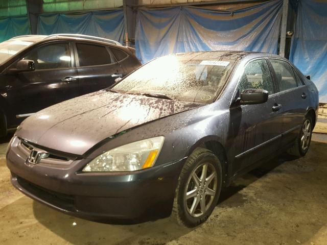 1HGCM66534A091287 - 2004 HONDA ACCORD EX GRAY photo 2