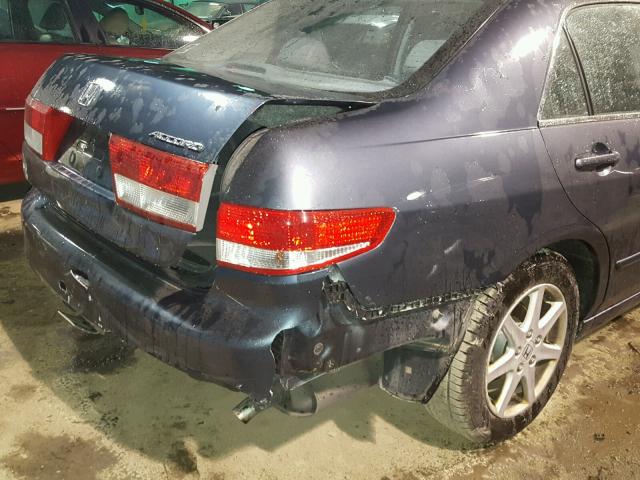 1HGCM66534A091287 - 2004 HONDA ACCORD EX GRAY photo 9