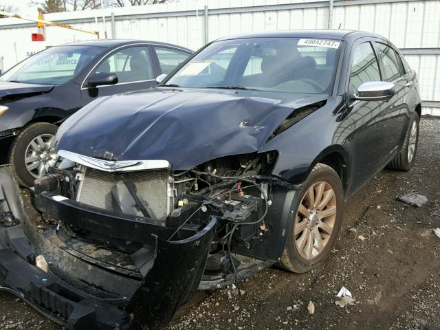 1C3CCBCG1DN631684 - 2013 CHRYSLER 200 LIMITE BLACK photo 2