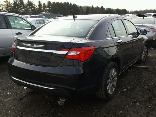 1C3CCBCG1DN631684 - 2013 CHRYSLER 200 LIMITE BLACK photo 4