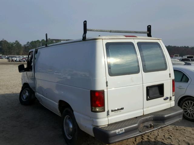 1FTNE24L96DA33460 - 2006 FORD ECONOLINE WHITE photo 3