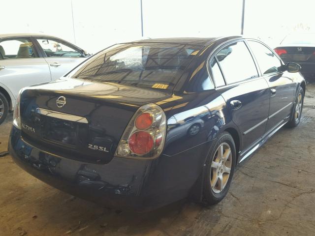 1N4AL11DX5N471964 - 2005 NISSAN ALTIMA S BLUE photo 4