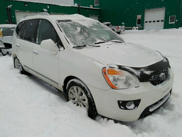 KNAHH8A81B7364871 - 2011 KIA RONDO WHITE photo 1