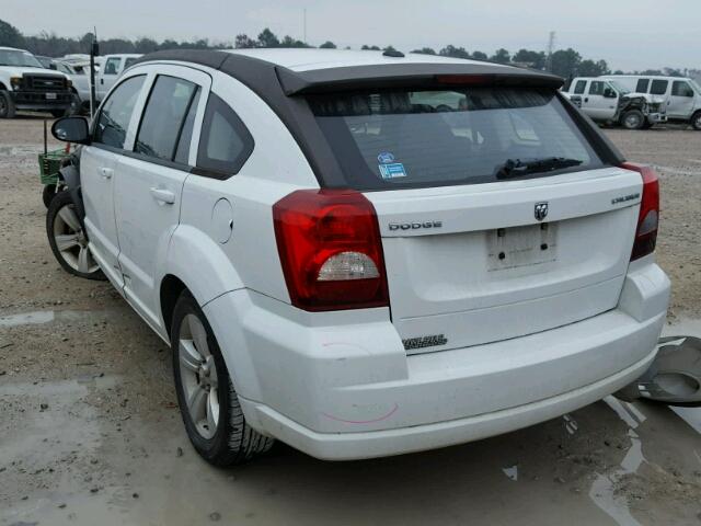 1B3CB3HA3BD268933 - 2011 DODGE CALIBER MA TWO TONE photo 3