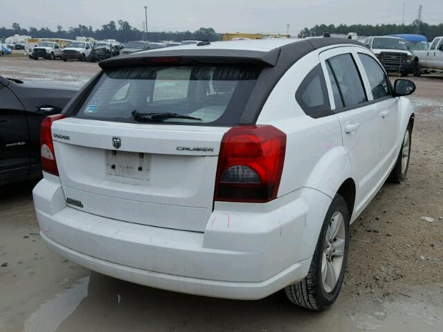 1B3CB3HA3BD268933 - 2011 DODGE CALIBER MA TWO TONE photo 4