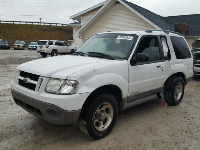 1FMYU60E22UC56055 - 2002 FORD EXPLORER S 白色 照片 2