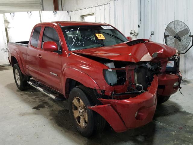 5TETU62NX9Z664316 - 2009 TOYOTA TACOMA PRE RED photo 1