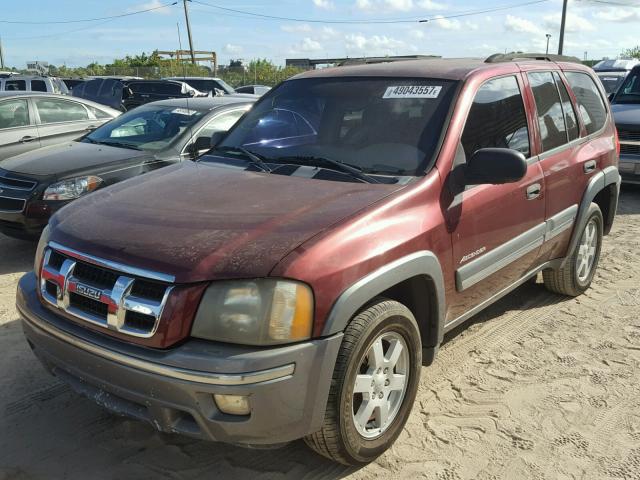 4NUDS13S052702284 - 2005 ISUZU ASCENDER S 勃艮第红 照片 2