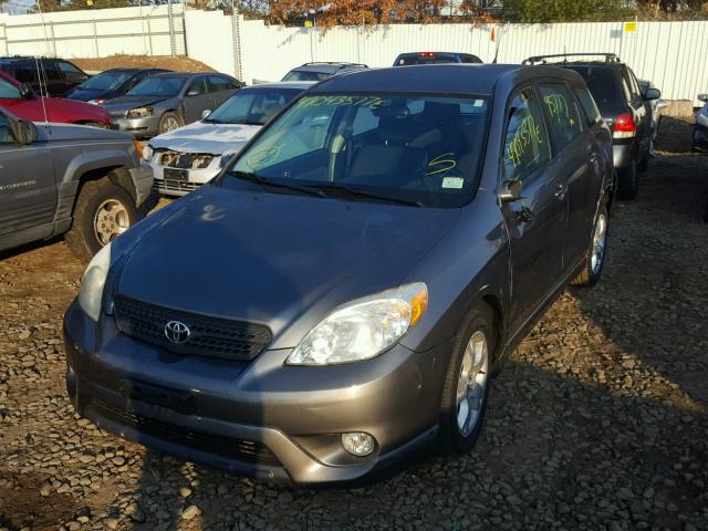 2T1LR32E06C555350 - 2006 TOYOTA COROLLA MA GRAY photo 2