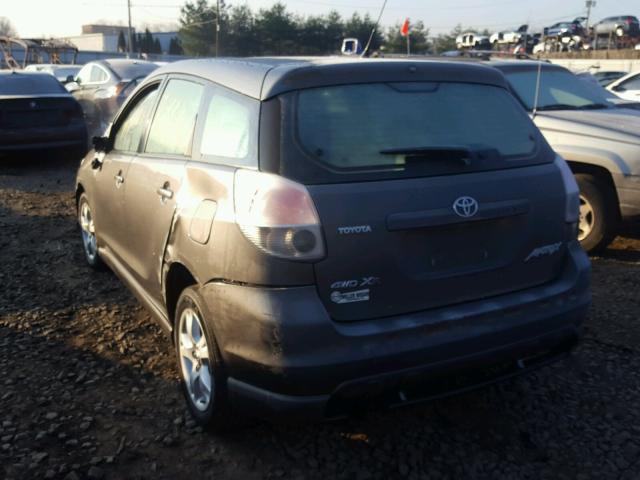 2T1LR32E06C555350 - 2006 TOYOTA COROLLA MA GRAY photo 3