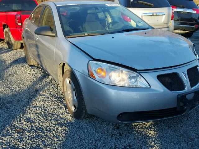 1G2ZF55B364284730 - 2006 PONTIAC G6 SE SILVER photo 1