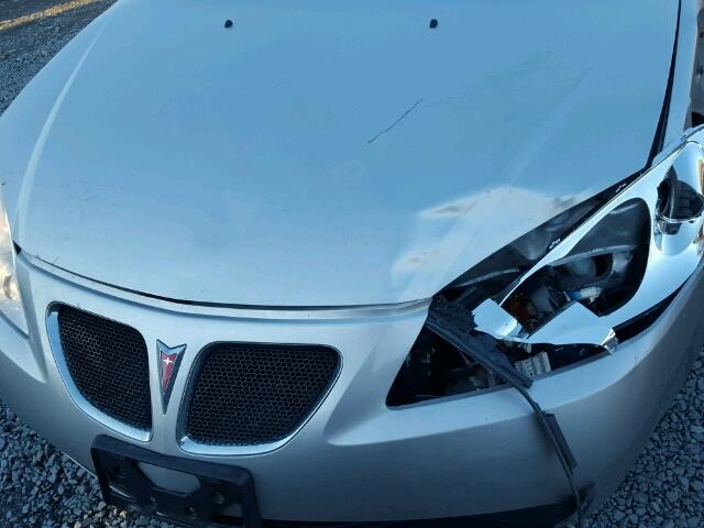 1G2ZF55B364284730 - 2006 PONTIAC G6 SE SILVER photo 7