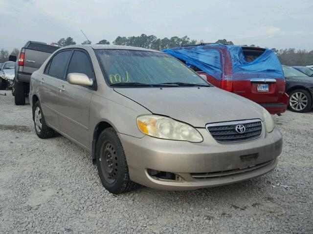 1NXBR32E95Z521304 - 2005 TOYOTA COROLLA CE TAN photo 1