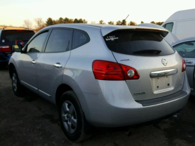 JN8AS5MV0BW303785 - 2011 NISSAN ROGUE S SILVER photo 3