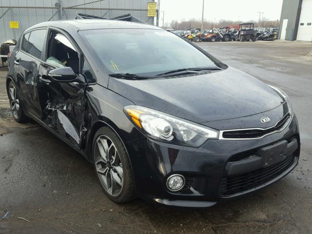 KNAFZ5A3XG5508699 - 2016 KIA FORTE SX BLACK photo 1