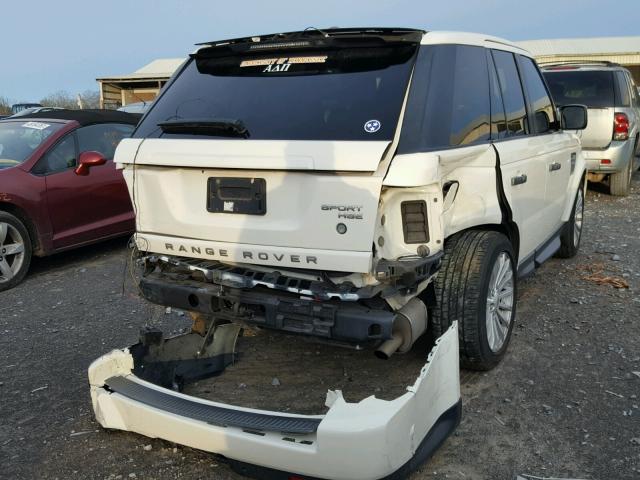 SALSF2D44AA233268 - 2010 LAND ROVER RANGE ROVE WHITE photo 4