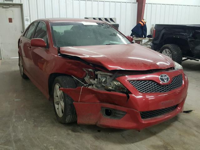 4T1BF3EK1BU188697 - 2011 TOYOTA CAMRY BASE RED photo 1