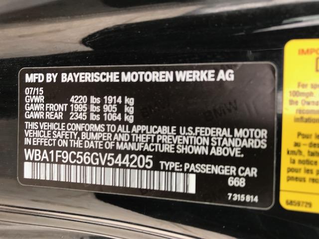 WBA1F9C56GV544205 - 2016 BMW 228 I BLACK photo 10