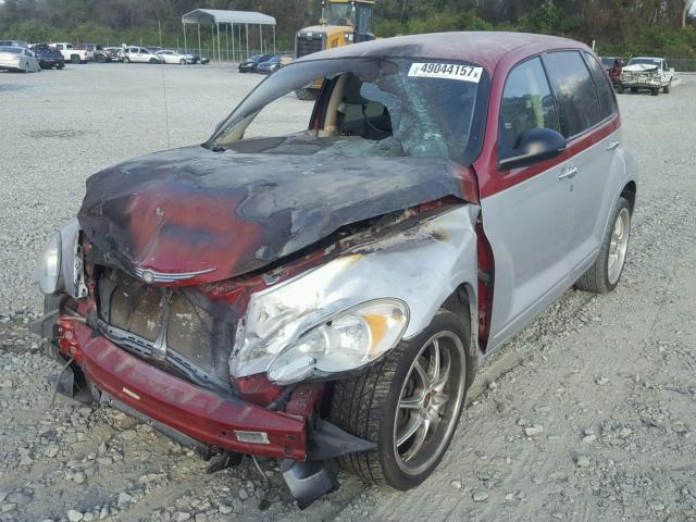 3A4FY58B76T333033 - 2006 CHRYSLER PT CRUISER TWO TONE photo 2