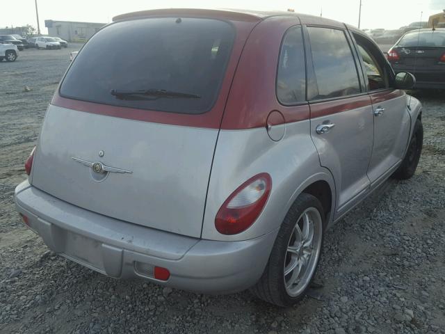 3A4FY58B76T333033 - 2006 CHRYSLER PT CRUISER TWO TONE photo 4