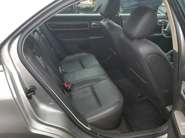 3LNHM28T19R613433 - 2009 LINCOLN MKZ ვერცხლისფერი ფოტო 6