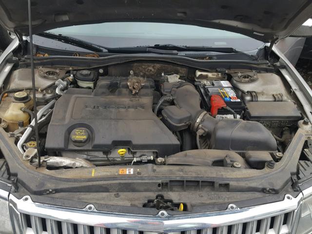 3LNHM28T19R613433 - 2009 LINCOLN MKZ ვერცხლისფერი ფოტო 7