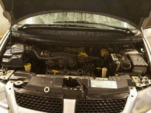 1B4GP25322B609328 - 2002 DODGE CARAVAN SE SILVER photo 7