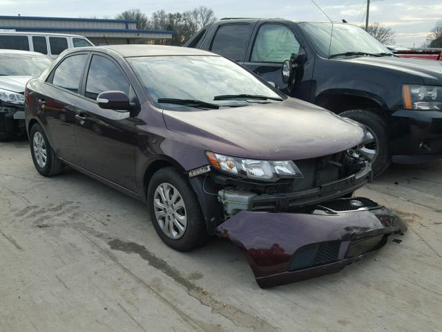 KNAFU4A25A5807511 - 2010 KIA FORTE EX PURPLE photo 1