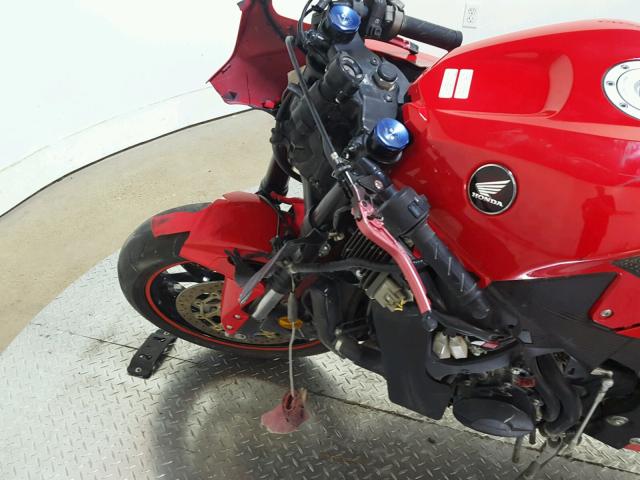 JH2PC4003DK600591 - 2013 HONDA CBR600 RR RED photo 15