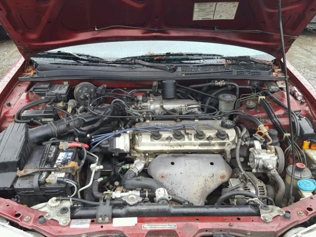 1HGCD5652RA072814 - 1994 HONDA ACCORD EX MAROON photo 7