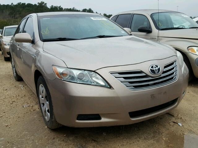 4T1BB46K59U097409 - 2009 TOYOTA CAMRY HYBR GOLD photo 1