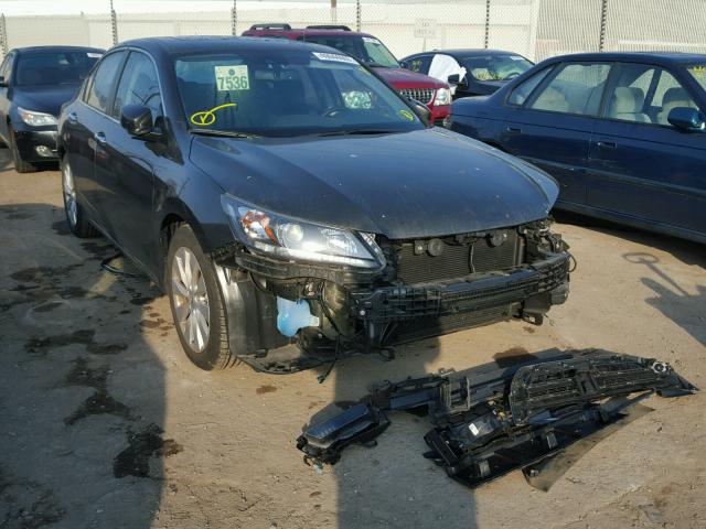 1HGCR2F84FA084095 - 2015 HONDA ACCORD EXL GRAY photo 1