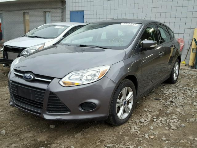 1FADP3K27DL290244 - 2013 FORD FOCUS SE GRAY photo 2