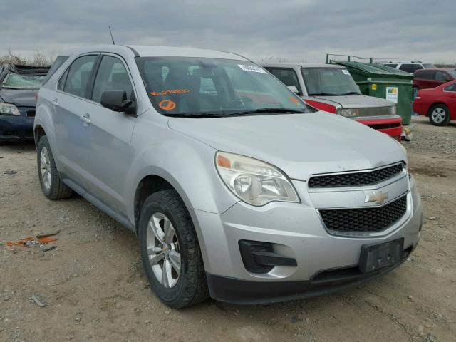 2CNFLCEC0B6274830 - 2011 CHEVROLET EQUINOX LS SILVER photo 1