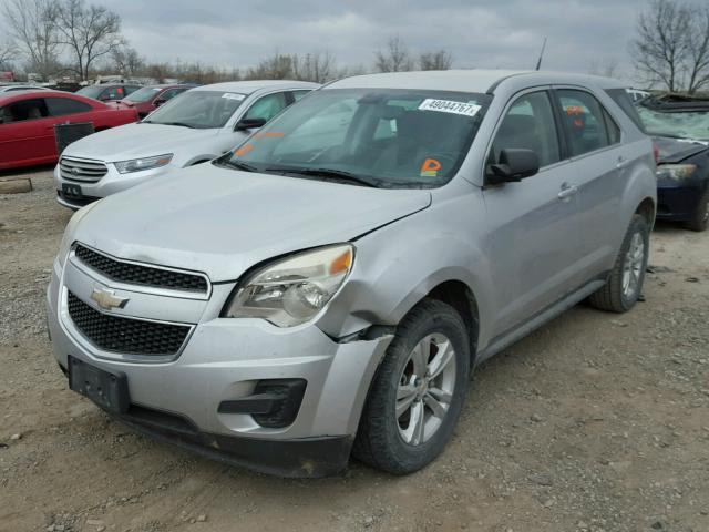 2CNFLCEC0B6274830 - 2011 CHEVROLET EQUINOX LS SILVER photo 2