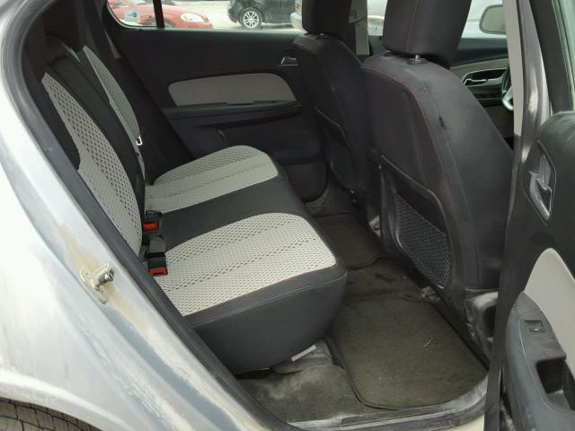 2CNFLCEC0B6274830 - 2011 CHEVROLET EQUINOX LS SILVER photo 6