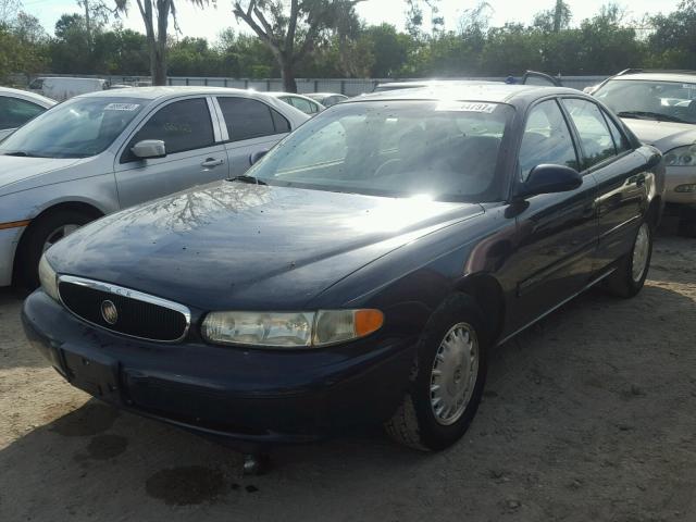 2G4WS52J221217463 - 2002 BUICK CENTURY CU BLUE photo 2