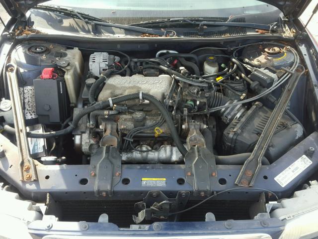 2G4WS52J221217463 - 2002 BUICK CENTURY CU BLUE photo 7