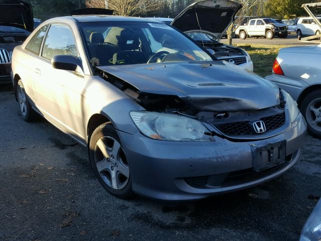 1HGEM22934L054500 - 2004 HONDA CIVIC EX GRAY photo 1