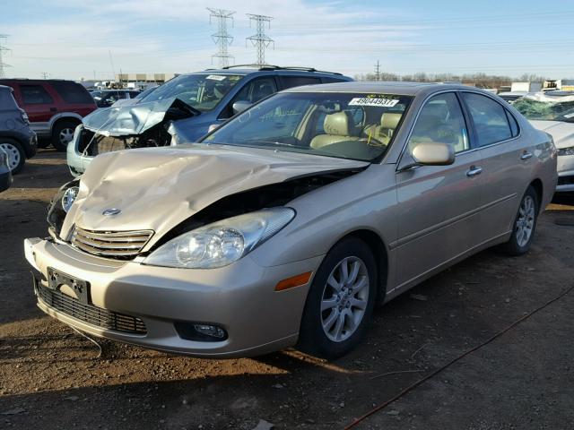 JTHBF30G920032081 - 2002 LEXUS ES 300 GOLD photo 2