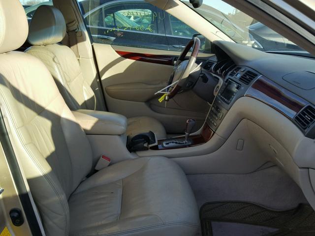 JTHBF30G920032081 - 2002 LEXUS ES 300 GOLD photo 5