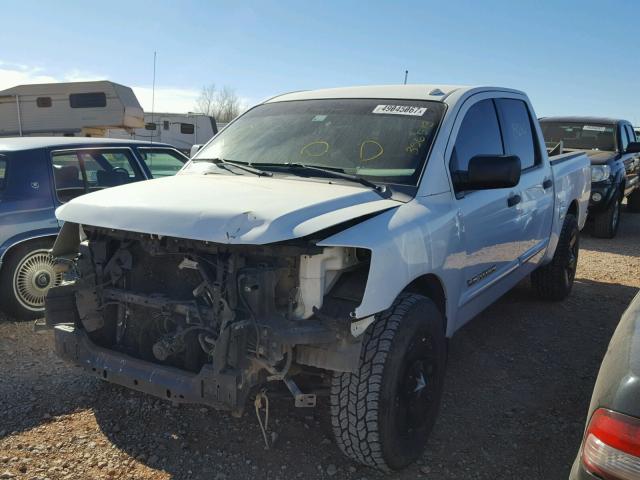 1N6BA07D68N356513 - 2008 NISSAN TITAN XE WHITE photo 2