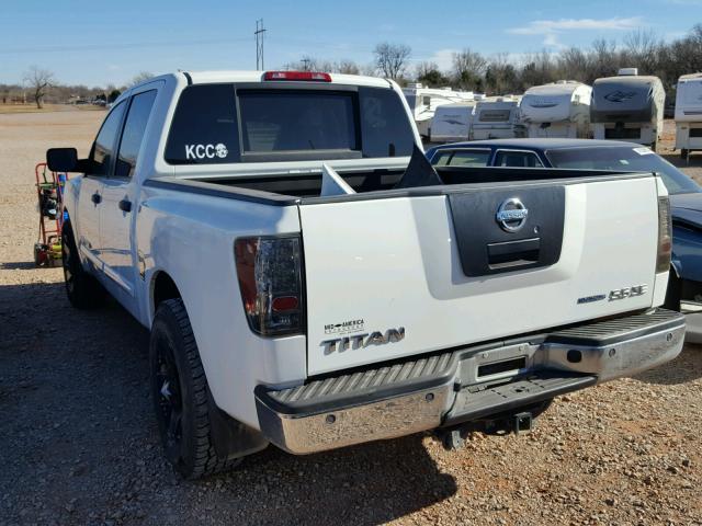 1N6BA07D68N356513 - 2008 NISSAN TITAN XE WHITE photo 3