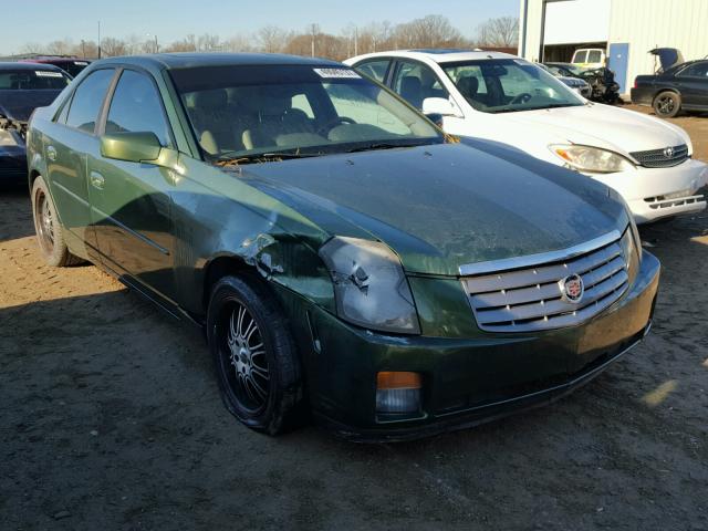 1G6DM57N730105436 - 2003 CADILLAC CTS GREEN photo 1