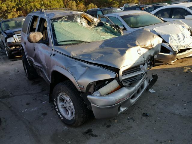 1B4HS28Z0YF304785 - 2000 DODGE DURANGO TAN photo 1