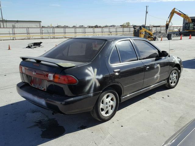 1N4AB41D7XC700040 - 1999 NISSAN SENTRA BAS BLACK photo 4