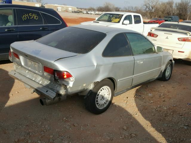 1HGEJ8247YL000722 - 2000 HONDA CIVIC EX SILVER photo 4