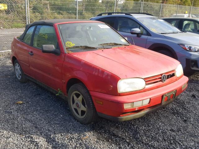 3VWAB61E5WM805667 - 1998 VOLKSWAGEN CABRIO RED photo 1