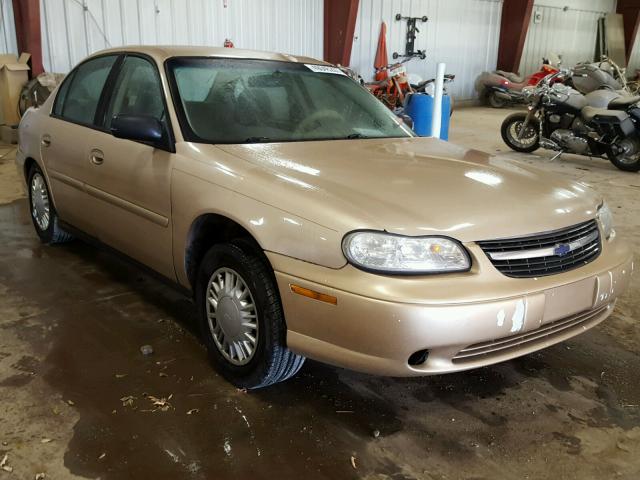 1G1ND52J43M650985 - 2003 CHEVROLET MALIBU GOLD photo 1